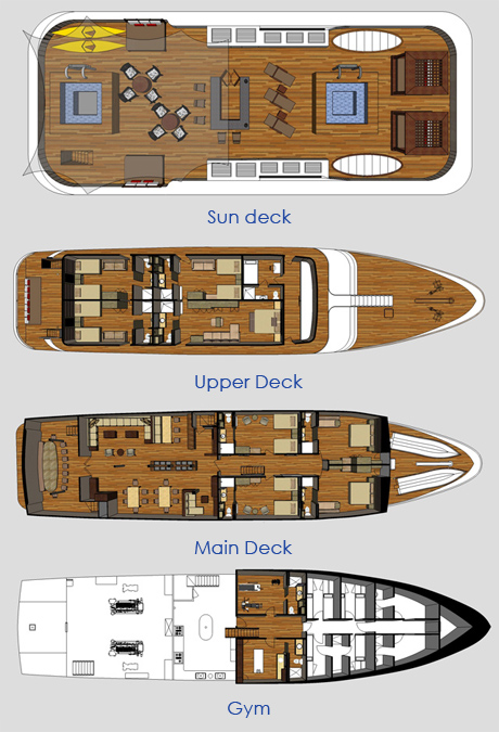Grand Odyssey Deck Plans
